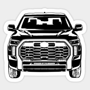 2022 Tundra Sketch Art Sticker